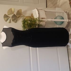 Black Tie Oleg Cassini Cocktail Dress Size 2